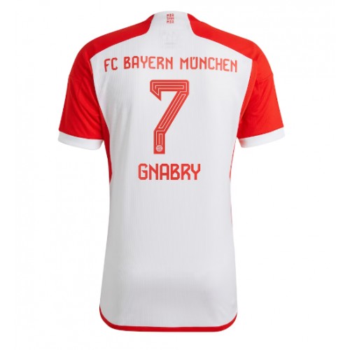 Fotbalové Dres Bayern Munich Serge Gnabry #7 Domácí 2023-24 Krátký Rukáv